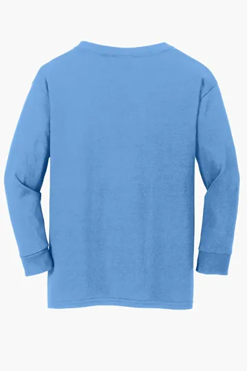 Gildan Youth Heavy Cotton Long Sleeve T-Shirt — view 19