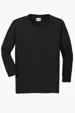 Gildan Youth Heavy Cotton Long Sleeve T-Shirt — view 2