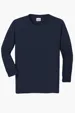 Gildan Youth Heavy Cotton Long Sleeve T-Shirt — view 3