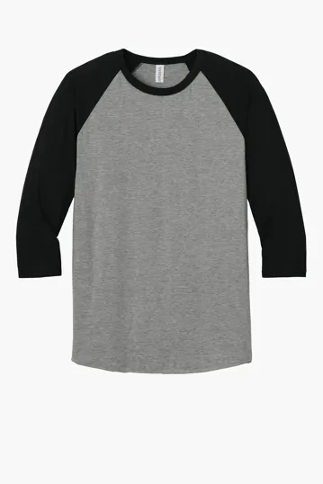 Jerzees Unisex Premium Blend 3/4-Sleeve Raglan — view 5