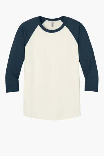 Jerzees Unisex Premium Blend 3/4-Sleeve Raglan — view 8