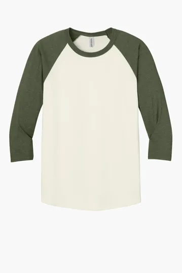 Jerzees Unisex Premium Blend 3/4-Sleeve Raglan — view 9