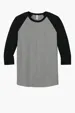 Jerzees Unisex Premium Blend 3/4-Sleeve Raglan — view 5