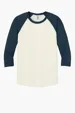 Jerzees Unisex Premium Blend 3/4-Sleeve Raglan — view 8