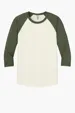 Jerzees Unisex Premium Blend 3/4-Sleeve Raglan — view 9