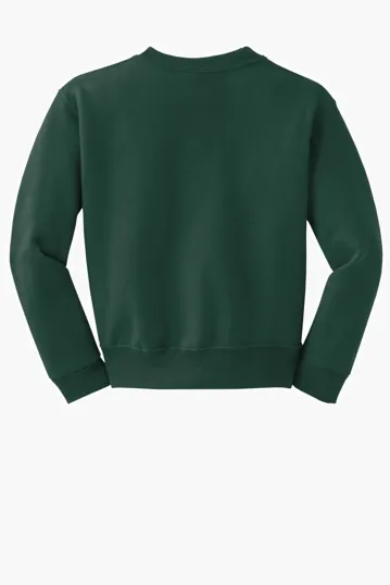Jerzees Youth NuBlend Crewneck Sweatshirt — view 5