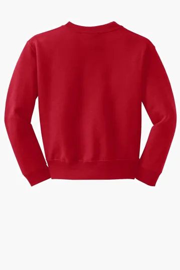 Jerzees Youth NuBlend Crewneck Sweatshirt — view 7