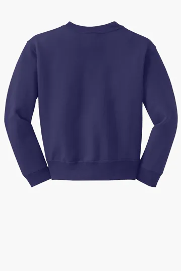 Jerzees Youth NuBlend Crewneck Sweatshirt — view 13