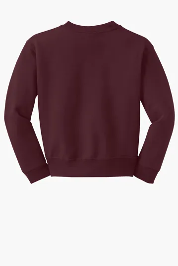 Jerzees Youth NuBlend Crewneck Sweatshirt — view 14