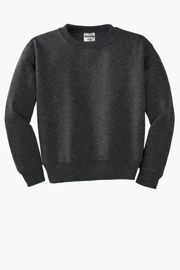 Jerzees Youth NuBlend Crewneck Sweatshirt — view 8