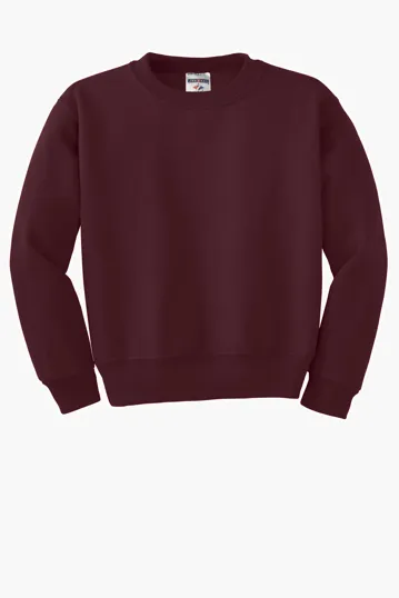 Jerzees Youth NuBlend Crewneck Sweatshirt — view 10