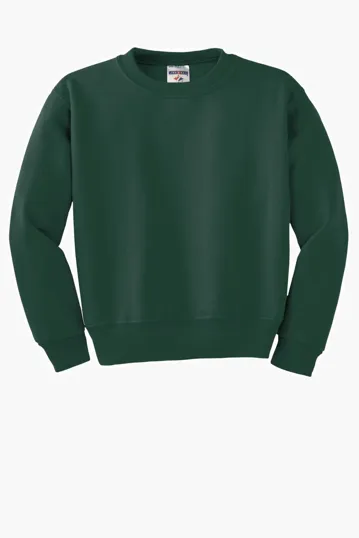 Jerzees Youth NuBlend Crewneck Sweatshirt — view 17
