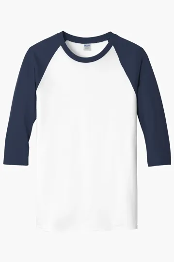 Gildan Heavy Cotton 3/4-Sleeve Raglan T-Shirt — view 4