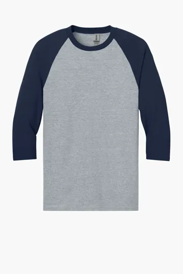 Gildan Heavy Cotton 3/4-Sleeve Raglan T-Shirt — view 12