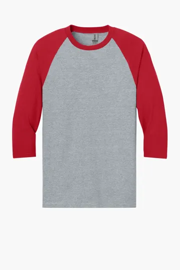 Gildan Heavy Cotton 3/4-Sleeve Raglan T-Shirt — view 13