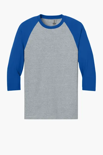 Gildan Heavy Cotton 3/4-Sleeve Raglan T-Shirt — view 14