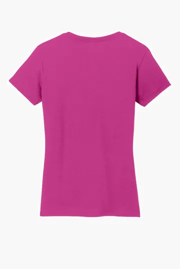 Gildan Women's Heavy Cotton V-Neck T-Shirt — view 17