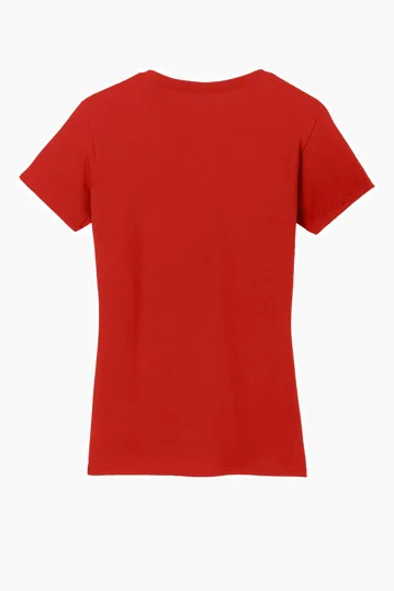 Gildan Women's Heavy Cotton V-Neck T-Shirt — view 19
