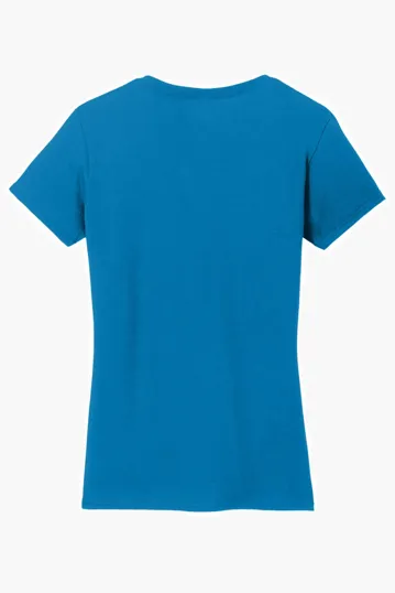 Gildan Women's Heavy Cotton V-Neck T-Shirt — view 21