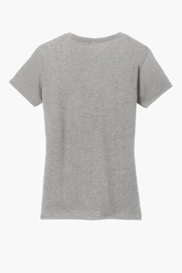 Gildan Women's Heavy Cotton V-Neck T-Shirt — view 22