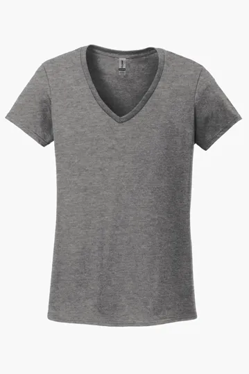 Gildan Women's Heavy Cotton V-Neck T-Shirt — view 5
