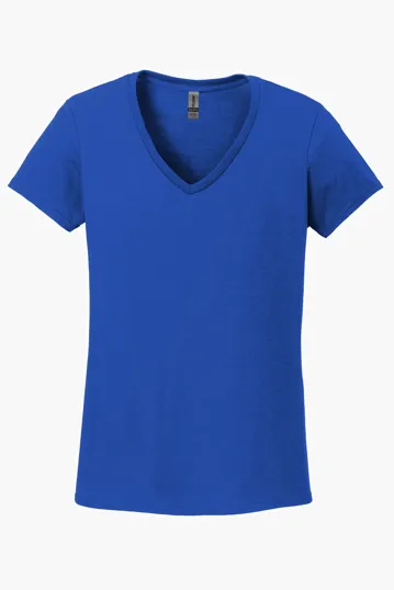 Gildan Women's Heavy Cotton V-Neck T-Shirt — view 9