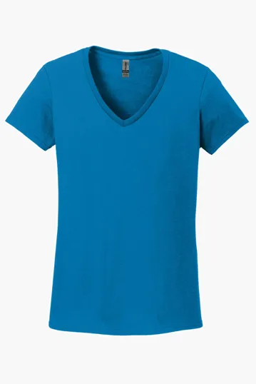 Gildan Women's Heavy Cotton V-Neck T-Shirt — view 10