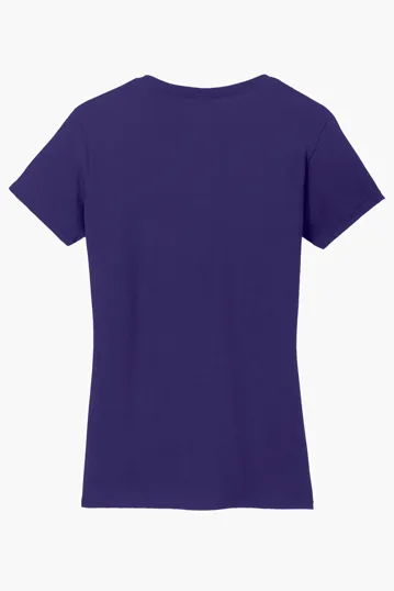 Gildan Women's Heavy Cotton V-Neck T-Shirt — view 25