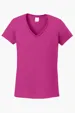 Gildan Women's Heavy Cotton V-Neck T-Shirt — view 6