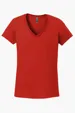 Gildan Women's Heavy Cotton V-Neck T-Shirt — view 8