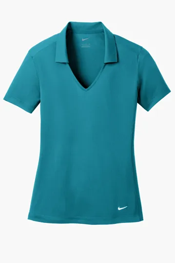 Nike Women's Dri-FIT Vertical Mesh Polo — view 4