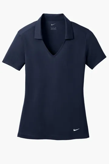 Nike Women's Dri-FIT Vertical Mesh Polo — view 9