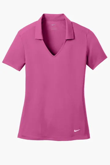 Nike Women's Dri-FIT Vertical Mesh Polo — view 11