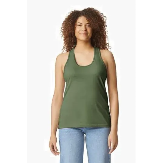 Gildan Softstyle Women's CVC Racerback Tank