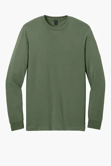 Gildan Softstyle CVC Long Sleeve Tee — view 2