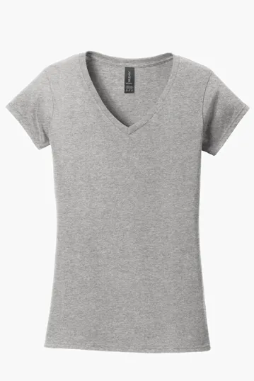 Gildan Softstyle Women's Fit V-Neck T-Shirt — view 5