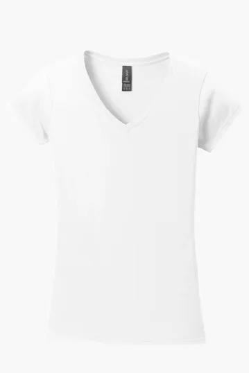 Gildan Softstyle Women's Fit V-Neck T-Shirt — view 6