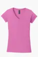 Gildan Softstyle Women's Fit V-Neck T-Shirt — view 2