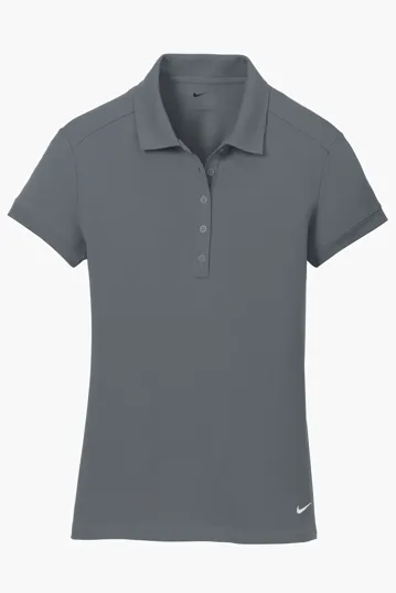 Nike Women's Dri-FIT Solid Icon Pique Modern Fit Polo — view 3