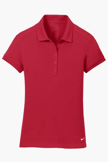 Nike Women's Dri-FIT Solid Icon Pique Modern Fit Polo — view 5