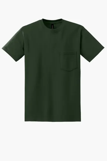 Gildan DryBlend 50/50 Cotton/Poly Pocket T-Shirt — view 3