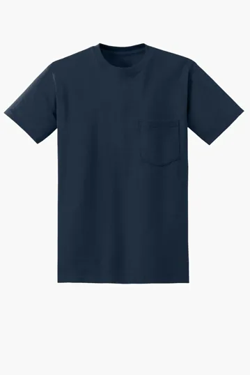 Gildan DryBlend 50/50 Cotton/Poly Pocket T-Shirt — view 4