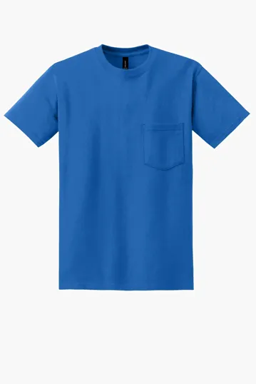 Gildan DryBlend 50/50 Cotton/Poly Pocket T-Shirt — view 7