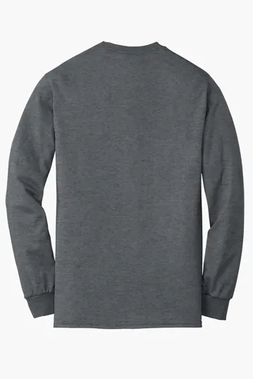 Gildan DryBlend Long Sleeve T-Shirt, 50/50 Cotton Poly — view 18