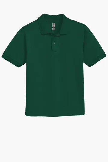 Gildan Youth DryBlend 6-Ounce Jersey Knit Sport Shirt — view 3
