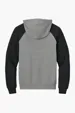 Jerzees NuBlend Colorblock Raglan Hoodie Sweatshirt — view 6