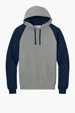 Jerzees NuBlend Colorblock Raglan Hoodie Sweatshirt — view 3