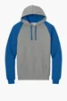 Jerzees NuBlend Colorblock Raglan Hoodie Sweatshirt — view 4