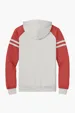 Jerzees NuBlend Varsity Colorblock Hooded Sweatshirt — view 8