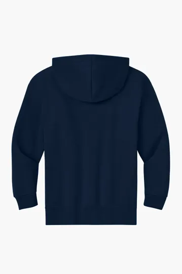 Jerzees Youth NuBlend Full-Zip Hooded Sweatshirt — view 9